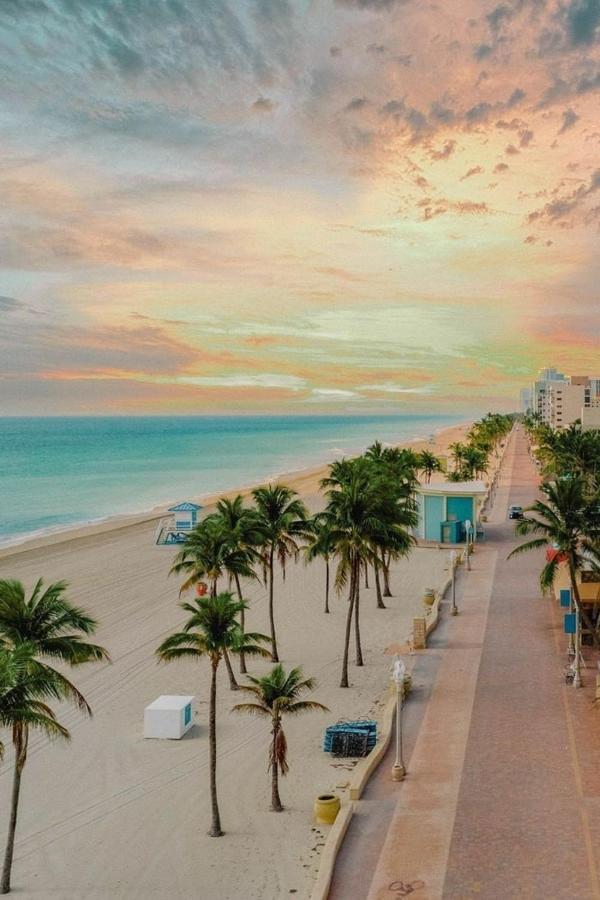 Downtown Hollywood Holiday Retreat Dania Beach Apartment Luaran gambar